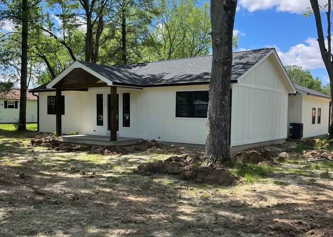 Completed Marcum Construction home renovation in Decatur County, Indiana